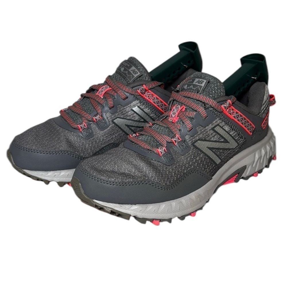 New Balance 410 V6 Trail Running Shoes Gray Pink Sneakers Hiking Women’s 6